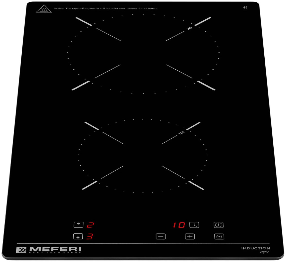 Варочная поверхность MEFERI MIH302BK LIGHT черный купить,NaN