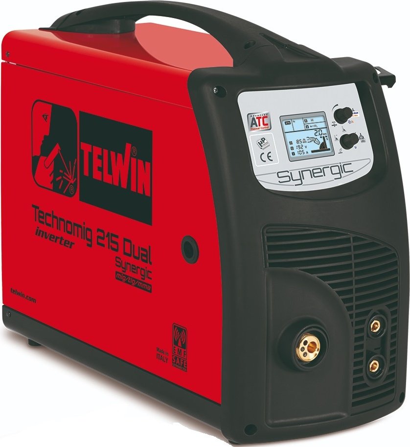 Telwin сварочный инвертор Technomig 215 Dual Synergic (MIG/MAG) купить,NaN