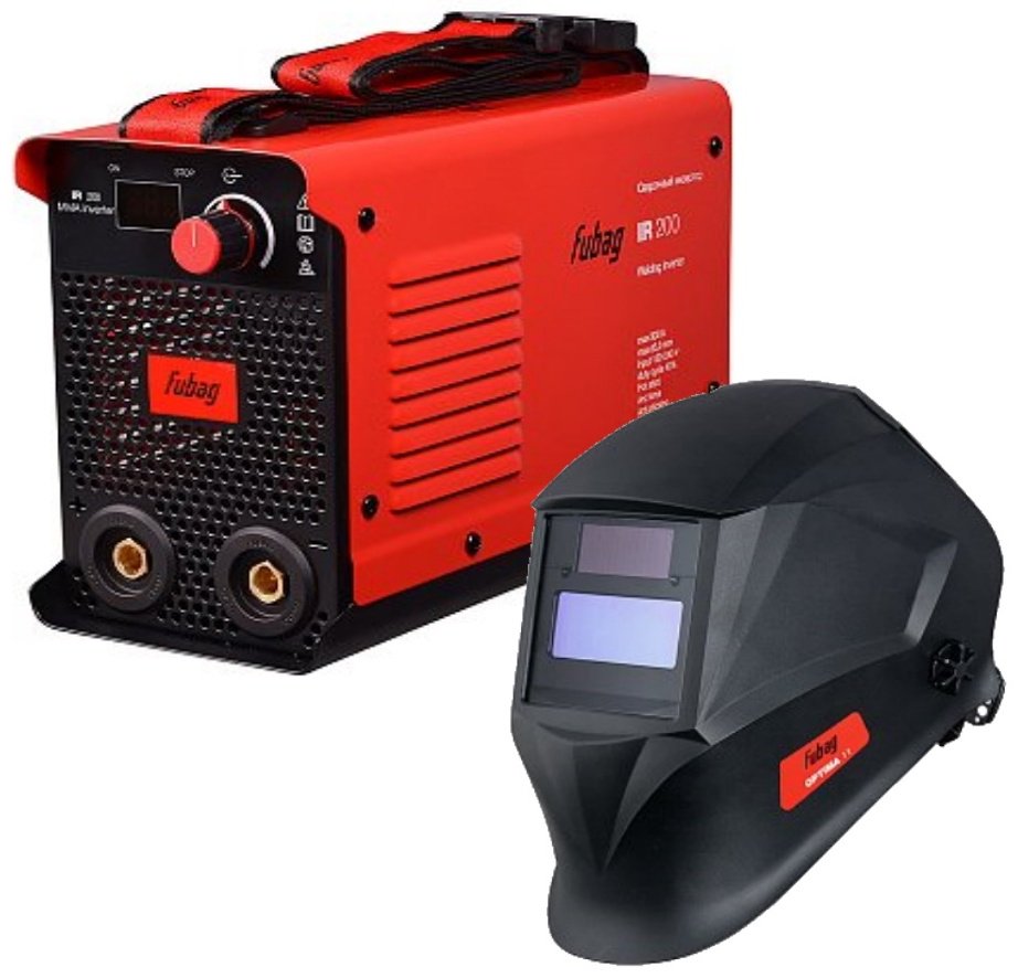 Fubag сварочный инвертор IR 200 31403 + Optima 38071 (MMA) купить,NaN