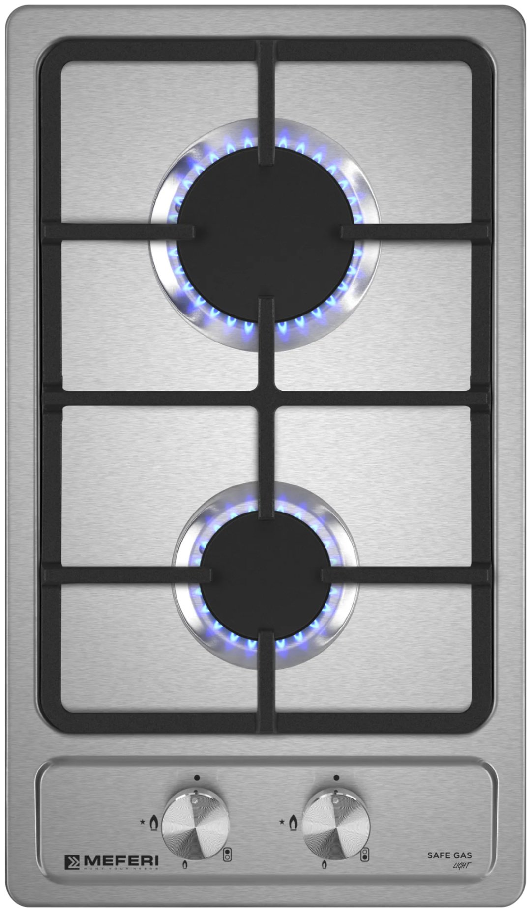 Варочная поверхность MEFERI MGH302IX LIGHT стальной купить,NaN