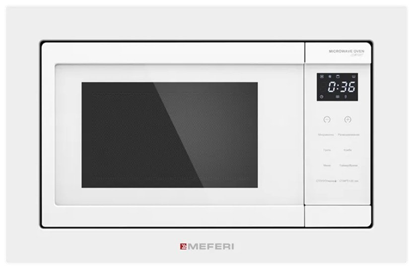 Микроволновая печь MEFERI MMO6020WH COMFORT белый купить,NaN