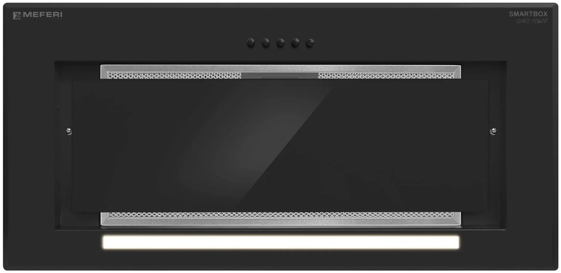 Вытяжка MEFERI SMARTBOX60BK GLASS POWER черный купить,NaN