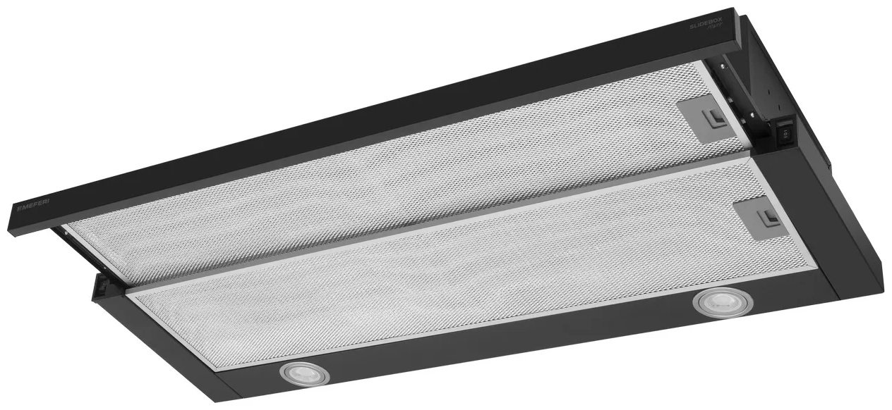 Вытяжка MEFERI MEFERI SLIDEBOX90BK POWER черный купить,106990