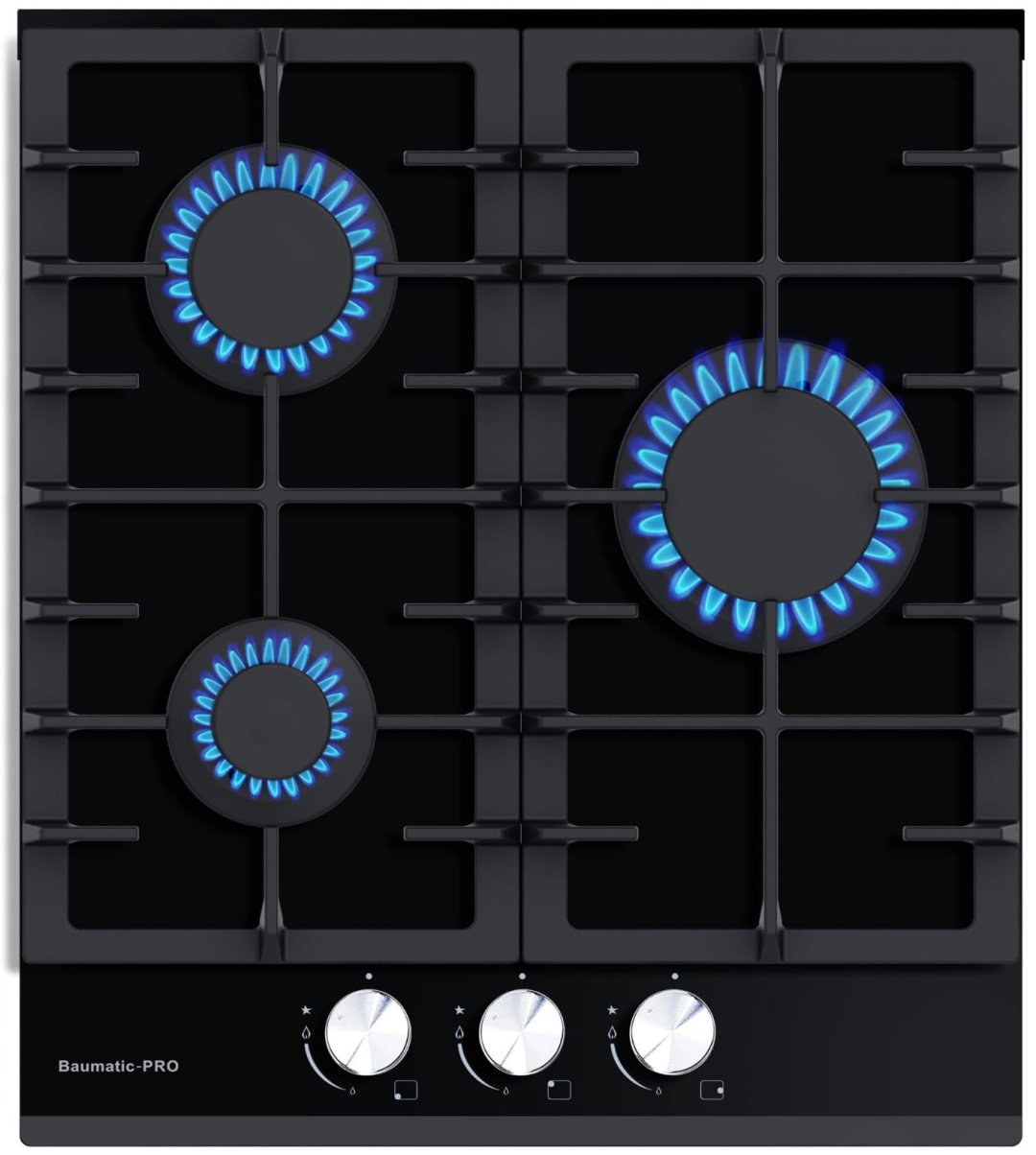 Варочная поверхность Baumatic-PRO PG4030G-CCB черный купить,NaN