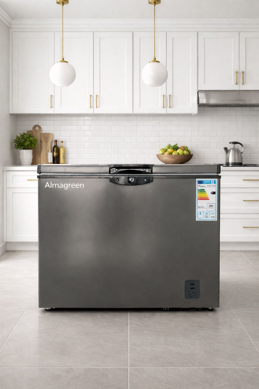 Морозильник Almagreen BD/BC-340G 340 л серый купить,NaN