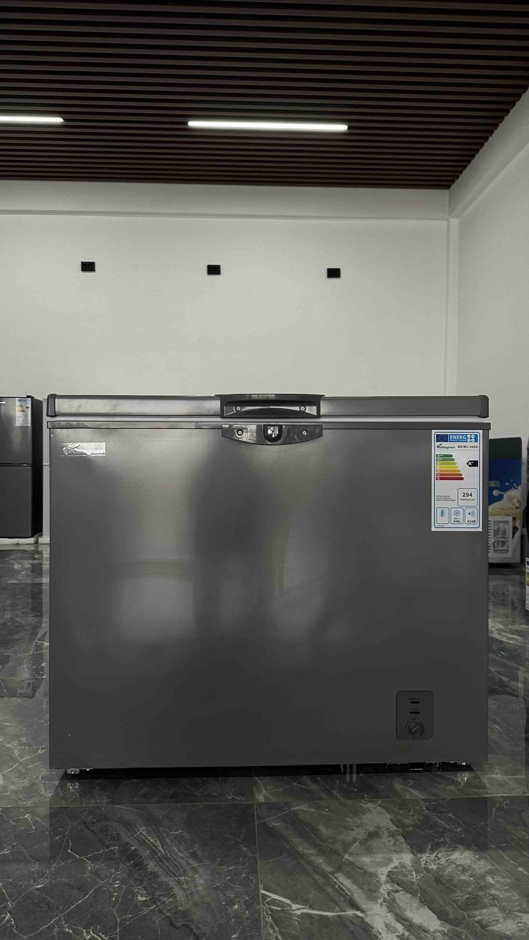 Морозильник Almagreen BD/BC-340G 340 л серый купить,NaN