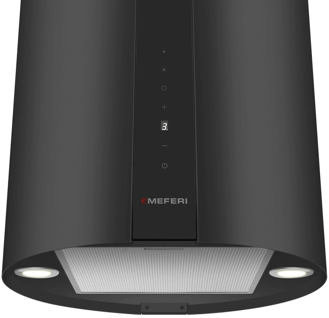 Вытяжка MEFERI TUBE40BK ISLA COMFORT PLUS черный купить,NaN