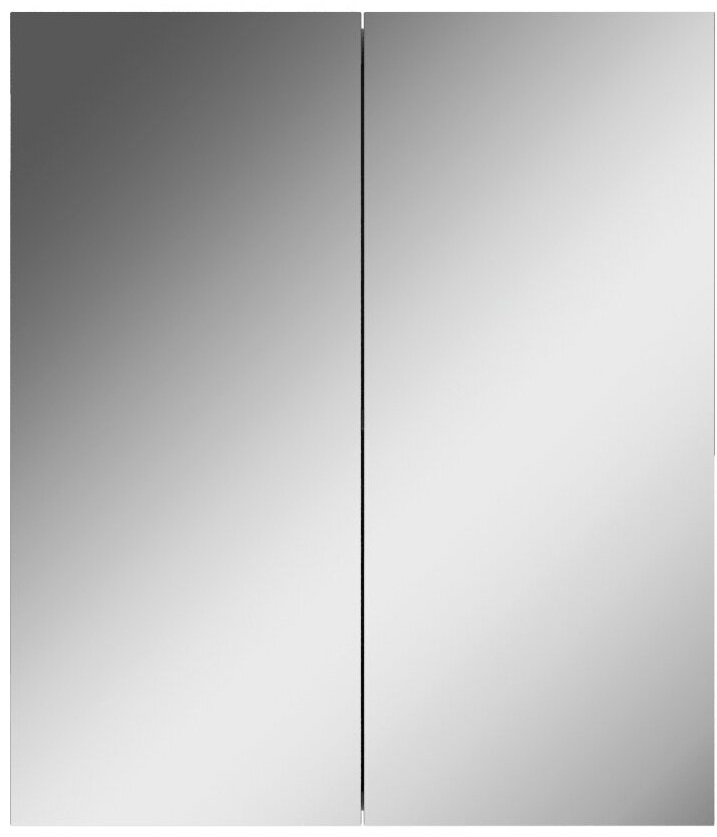 Шкаф-зеркало Айсберг Норма 60 60x14x70см купить,NaN