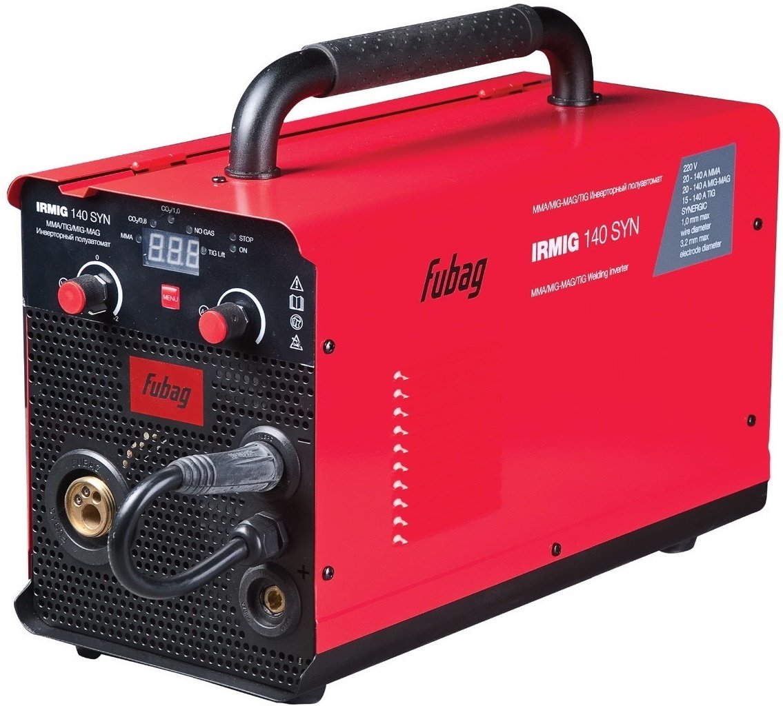 Fubag сварочный инвертор IRMIG 140 SYN с горелкой FB 150 (MIG/MAG) купить,NaN