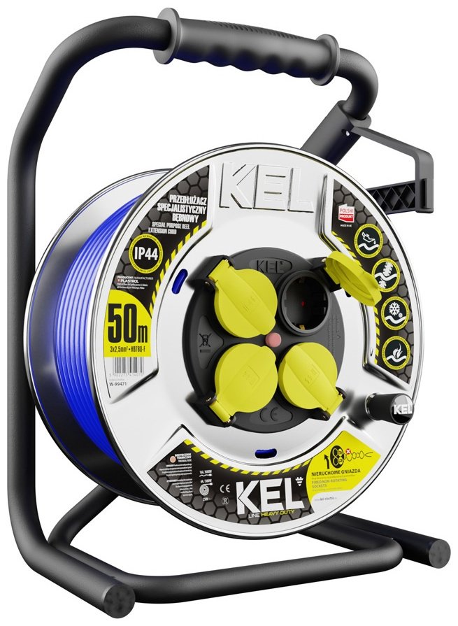Удлинитель на катушке Kel W-99471 50 м
