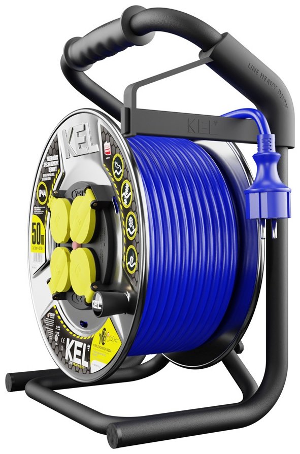 Удлинитель на катушке Kel W-99471 50 м