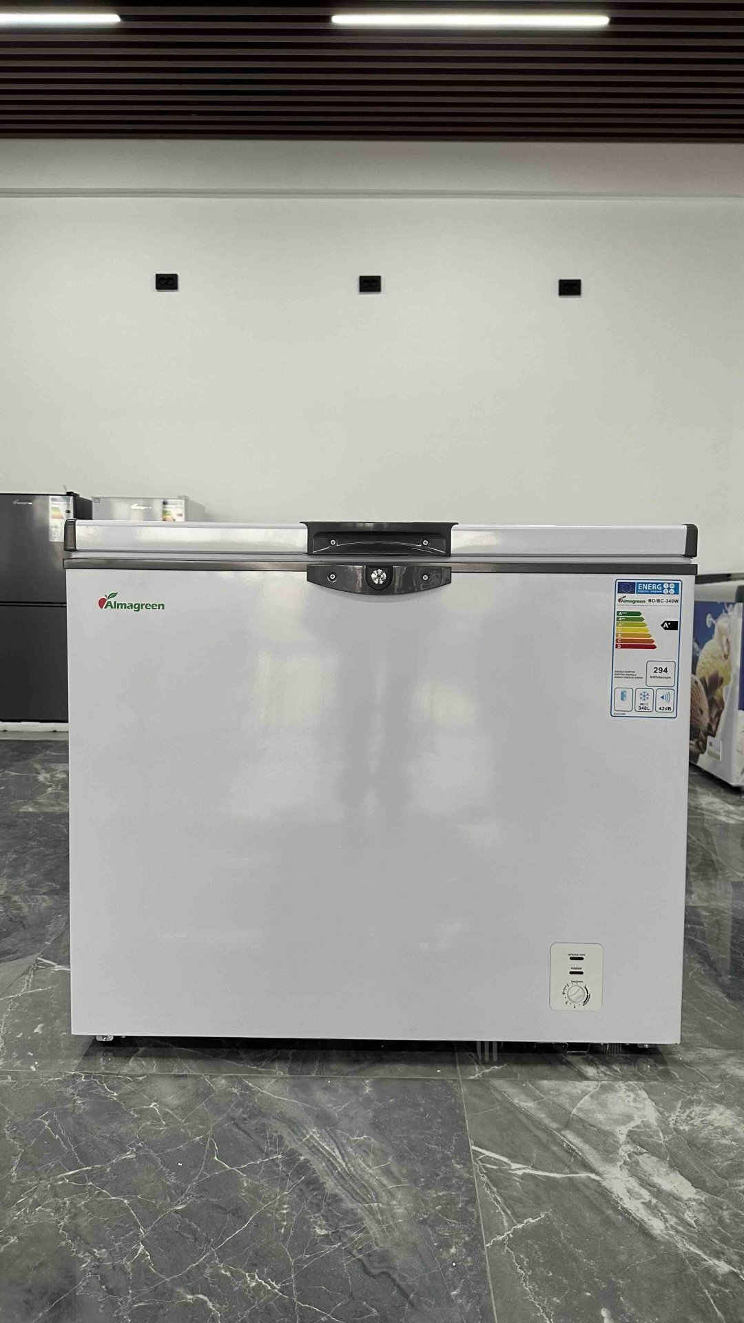 Морозильник Almagreen BD/BC-340W 340 л белый купить,NaN