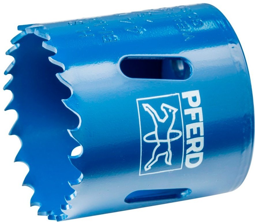 Коронка Pferd LS 48 биметаллическая D 48 мм L 31 мм, 1 шт купить,NaN