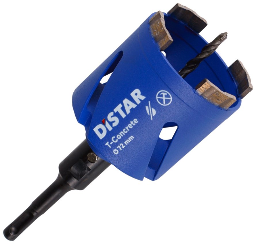 Коронка Distar 17982445080 алмазная D 72 мм, 1 шт купить,NaN