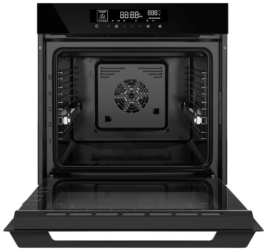 Духовой шкаф MAUNFELD AEOD76106B черный купить,NaN