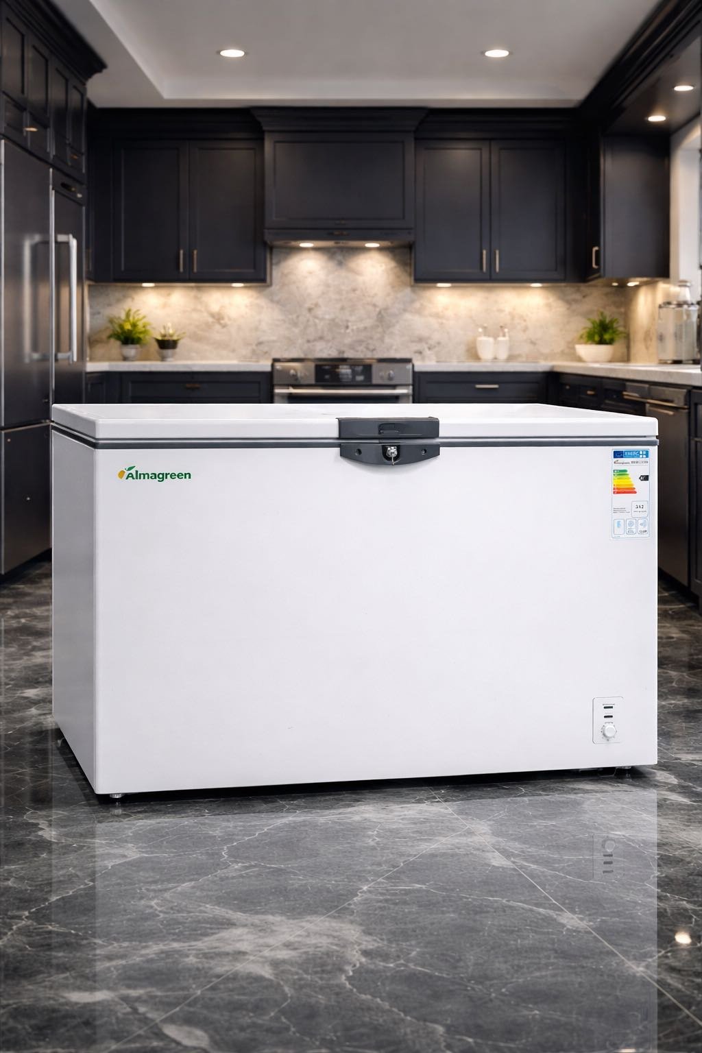 Морозильник Almagreen BD/BC-375W 375 л белый купить,NaN