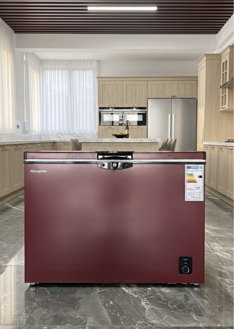 Морозильник Almagreen BD/BC-350R 350 л бордовый купить,NaN