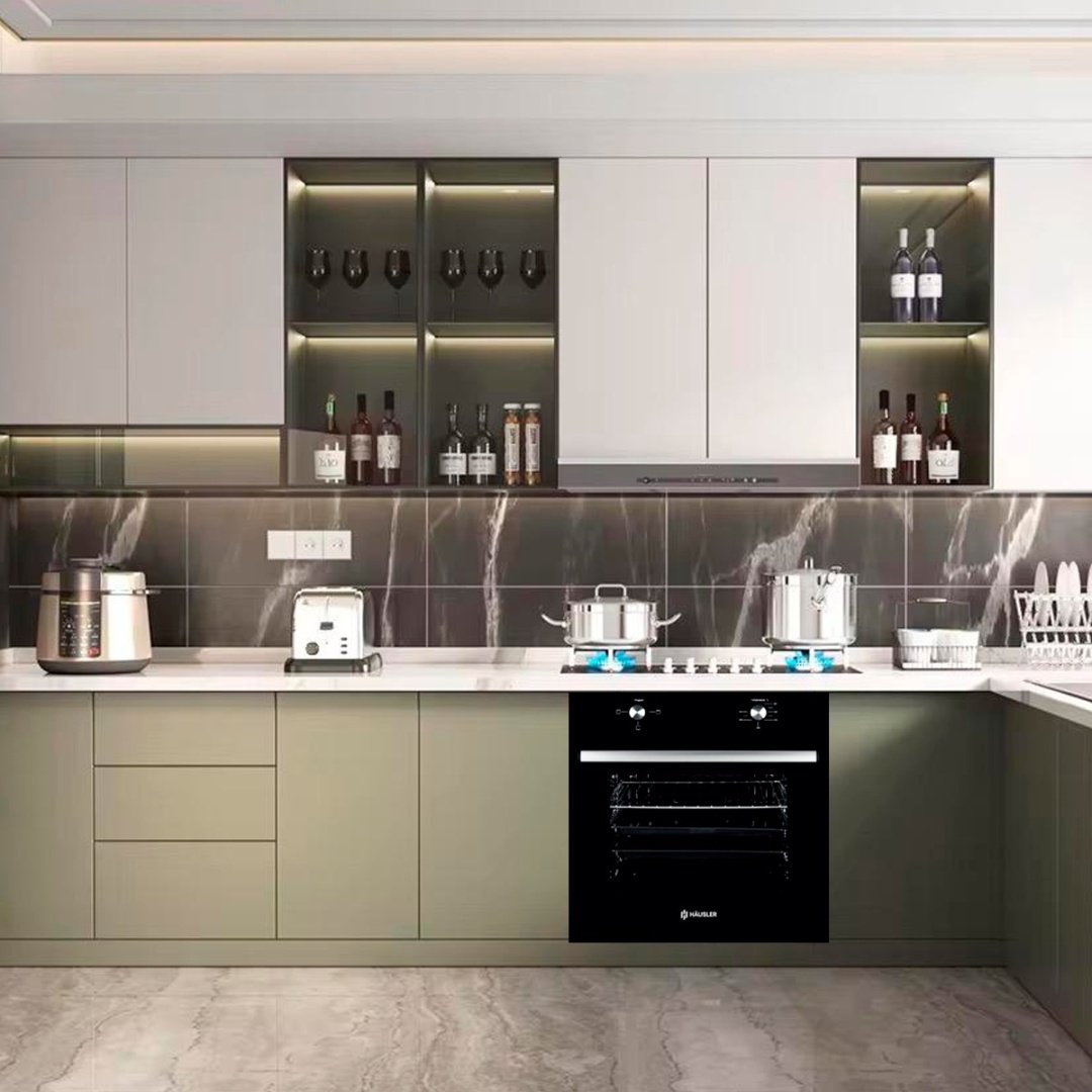 Духовой шкаф HAUSLER HLS-BI67BL4M черный купить,NaN