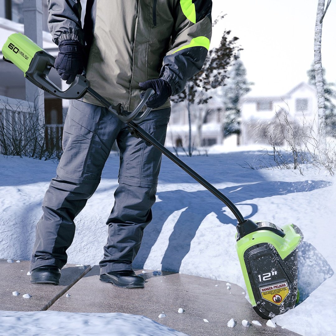 Снегоуборочная машина Greenworks GD60SS, 60V, 30 см, , без АКБ и ЗУ (2602607) купить,123490