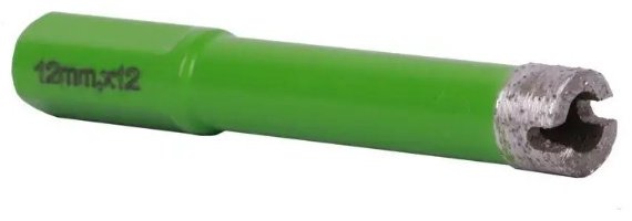 Коронка Distar 17808035047 алмазная D 12 мм L 50 мм, 1 шт купить,NaN