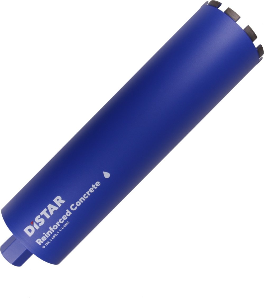 Коронка Distar 17903094092 алмазная D 132 мм L 450 мм, 1 шт купить,NaN