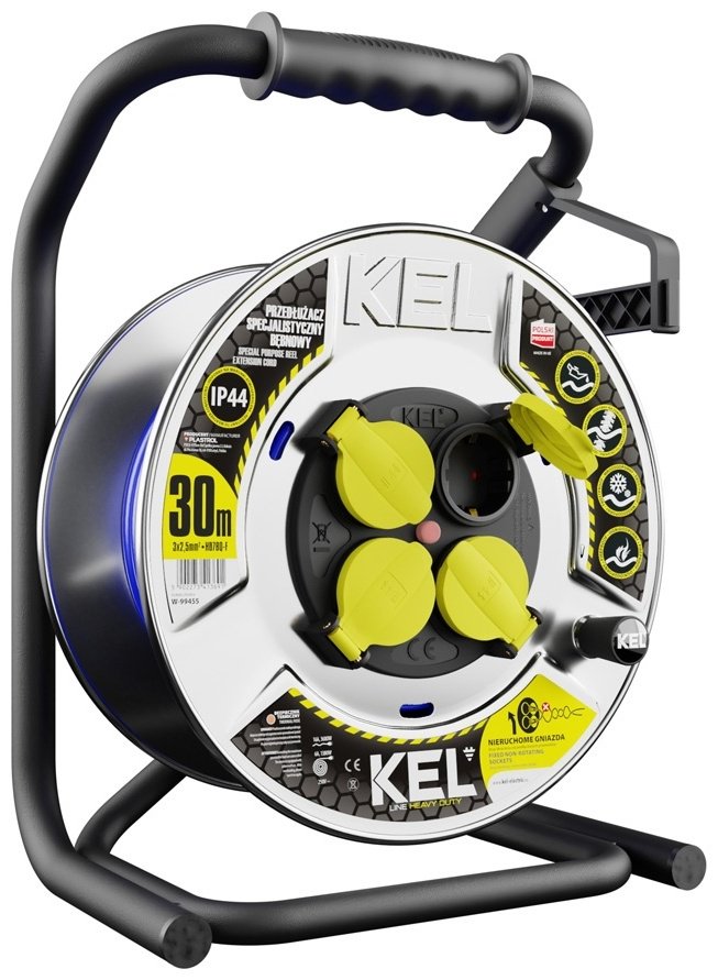 Удлинитель на катушке Kel W-99455 30 м