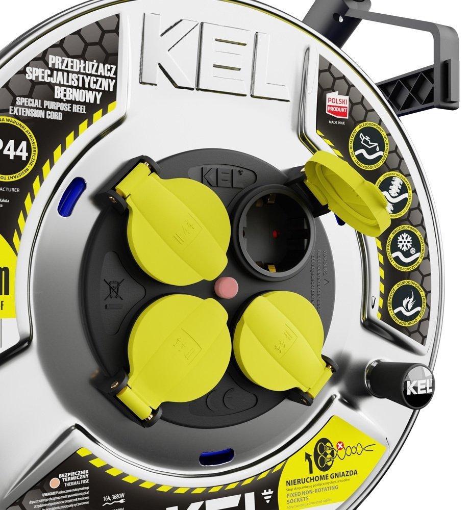 Удлинитель на катушке Kel W-99455 30 м