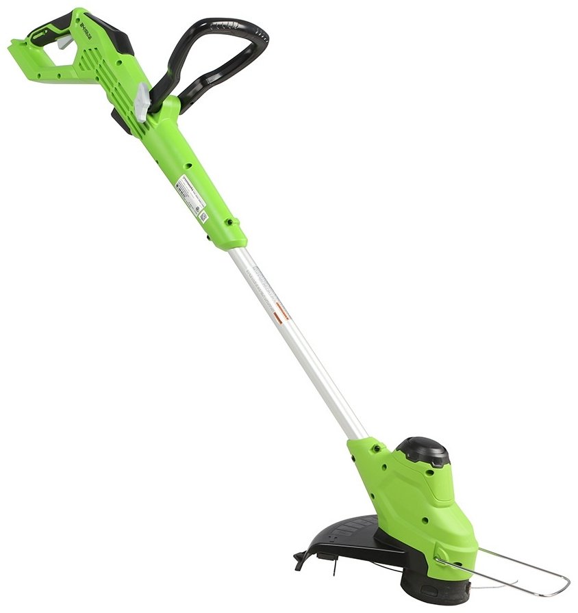 Триммер аккумуляторный Greenworks G24LT28 (2107107), леска купить,NaN