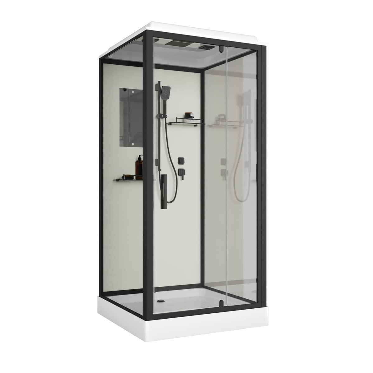 Душевая кабина Niagara Standart ST100/15Q/BL 100х100х215см купить,623100