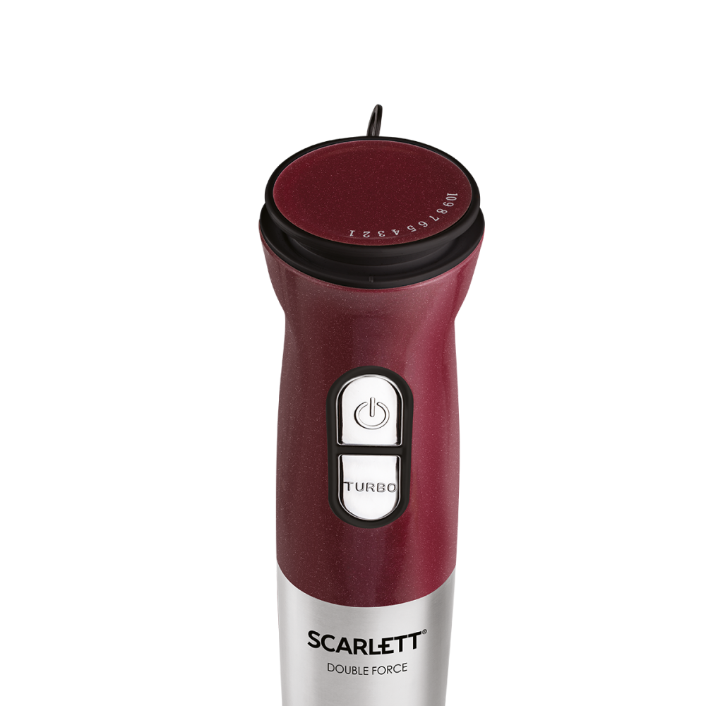 Блендер Scarlett SC-HB42F54 бордовый купить,0