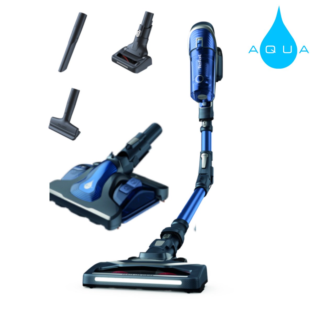 Пылесос Tefal X-Force Flex 8.60 TY9690WO синий
