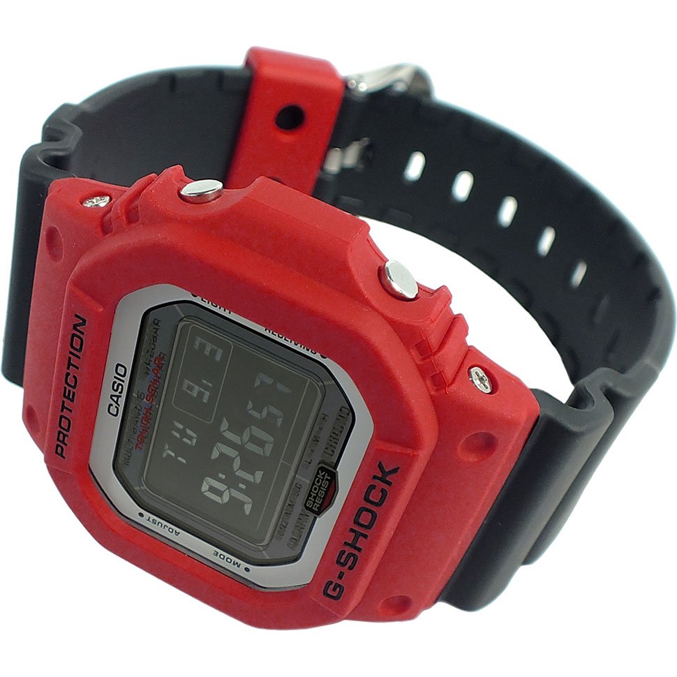 Часы Casio GW-M5610RB-4ER черно-красные