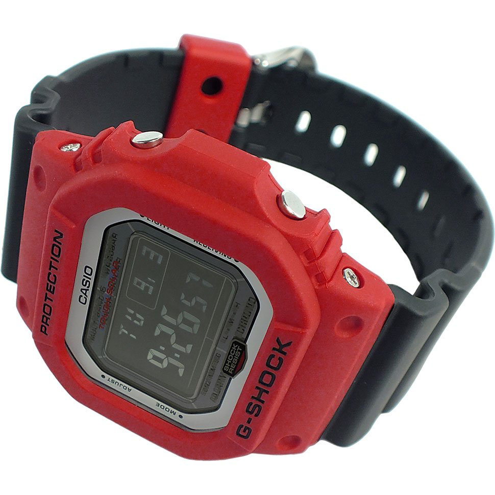 Часы Casio GW-M5610RB-4ER черно-красные