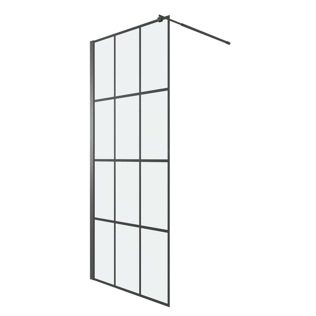 Душевая перегородка Niagara Eco NG-552-70BLACK 70х190см