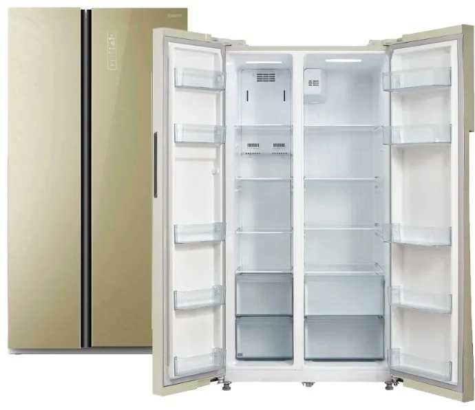 Холодильник Бирюса SBS 587 GG Beige купить,0