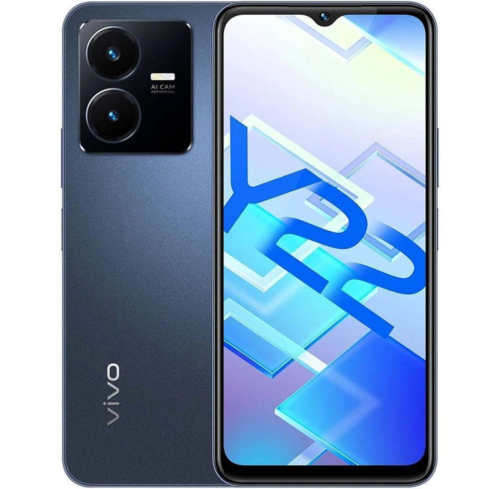Смартфон Vivo Y22 4/64Gb Starlite Blue купить,NaN