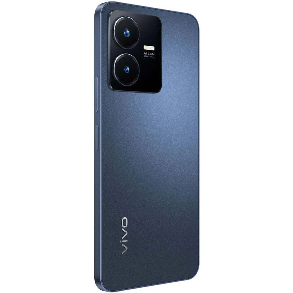 Смартфон Vivo Y22 4/64Gb Starlite Blue купить,NaN