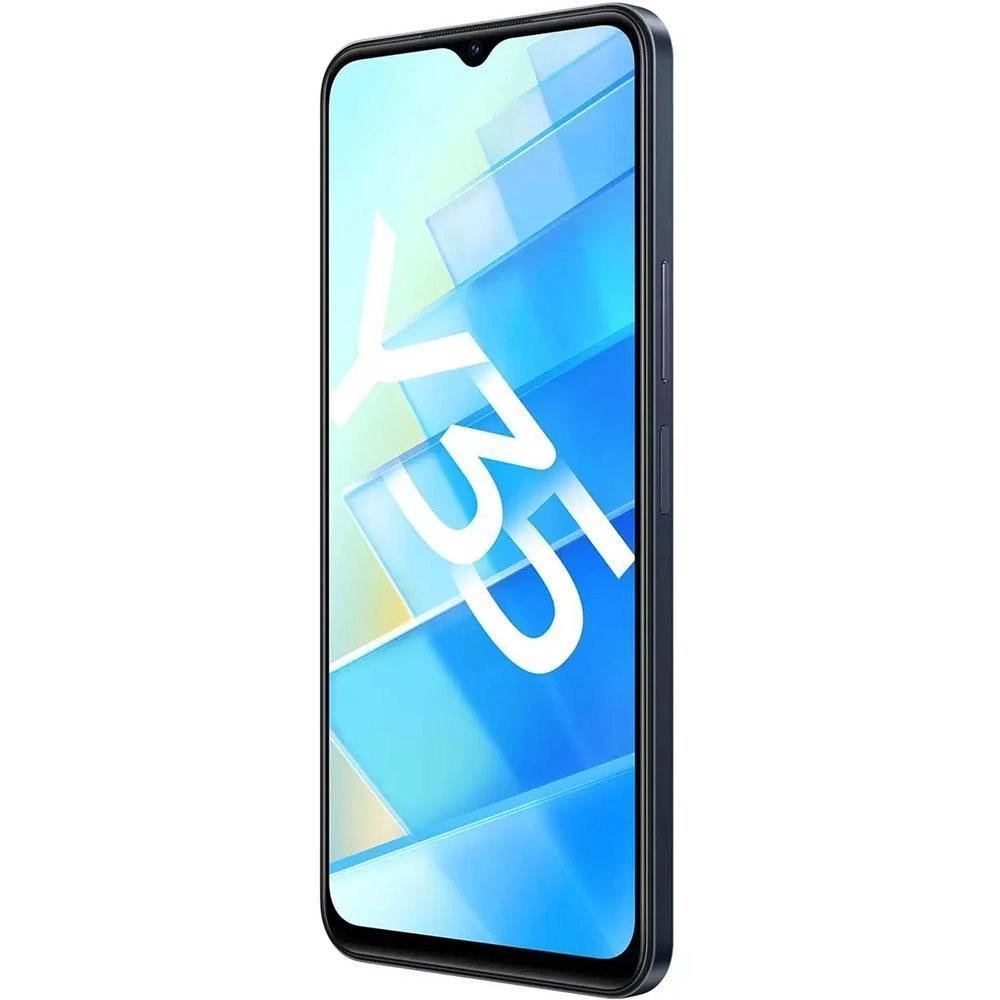 Смартфон Vivo Y35 4/128Gb Agate Black купить,NaN