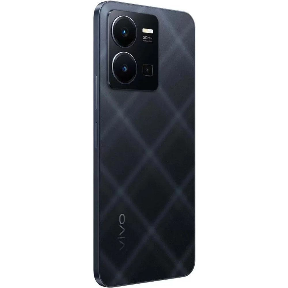 Смартфон Vivo Y35 4/128Gb Agate Black купить,NaN