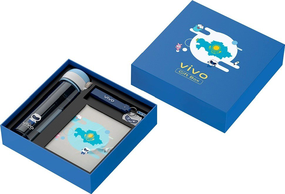 Смартфон Vivo Y35 4/64Gb Agate Black + Gift box BTS 2022 Blue купить,NaN