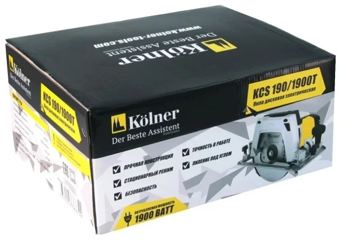 Пила Kolner KCS 190/1900T купить,NaN