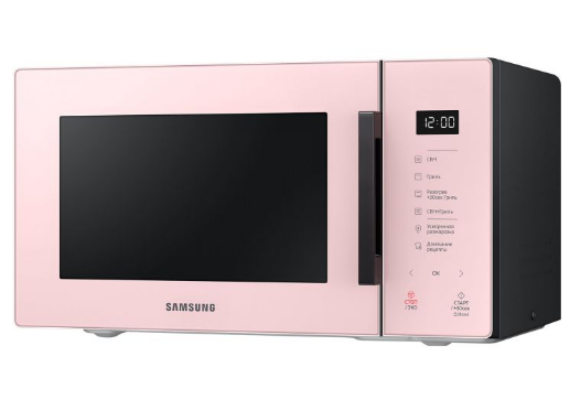 Микроволновая печь Samsung MG23T5018AP/BW розовая купить,NaN