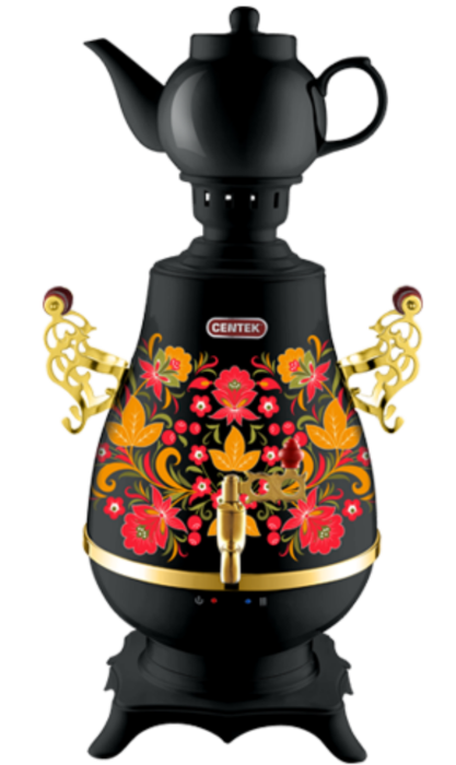 Электрический самовар Centek CT-0092 B  черный