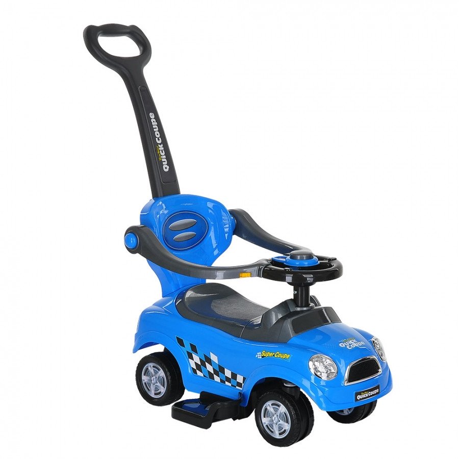 Каталка Pituso  QuickCoupe  с сигналом 321А-Blue синяя купить,NaN