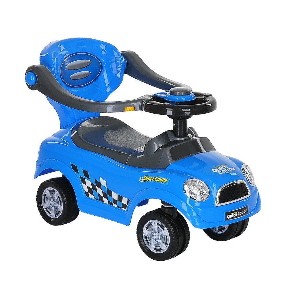 Каталка Pituso  QuickCoupe  с сигналом 321А-Blue синяя купить,NaN