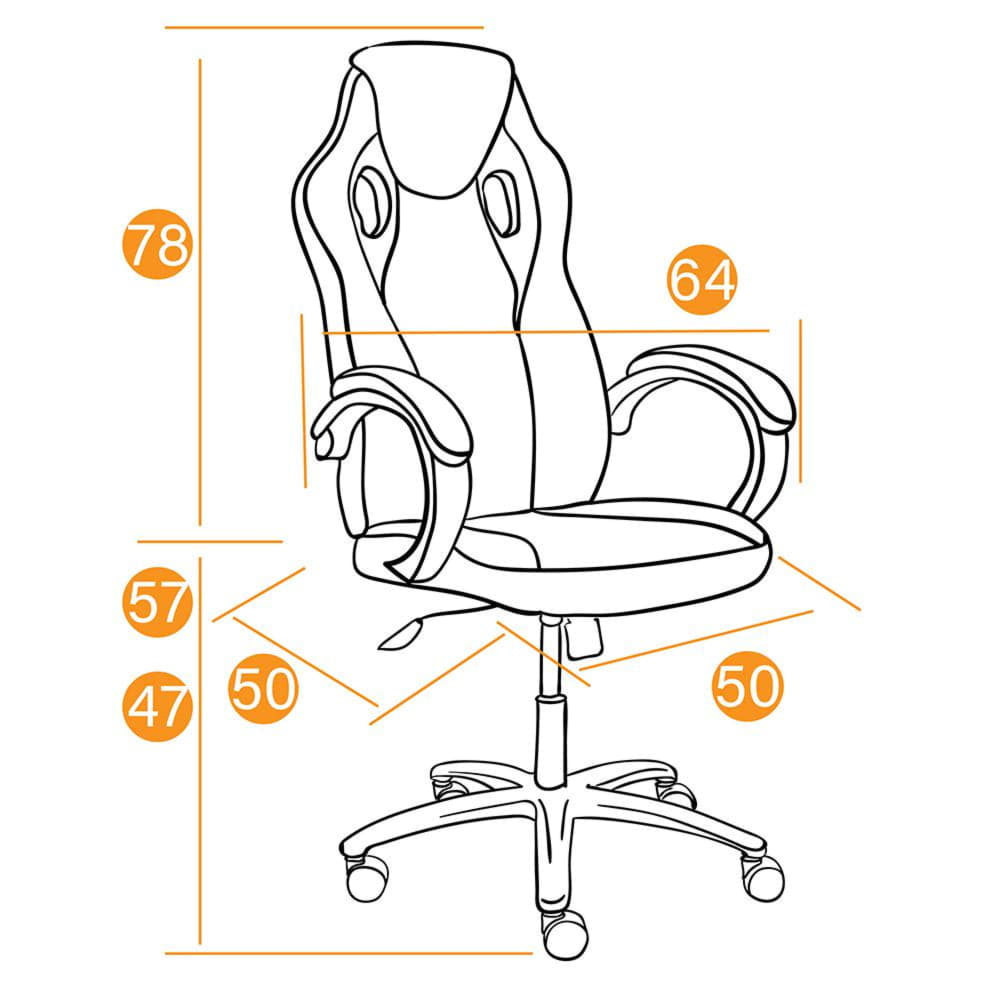 Кресло Tetchair Racer GT New 36/12 Grey купить,NaN