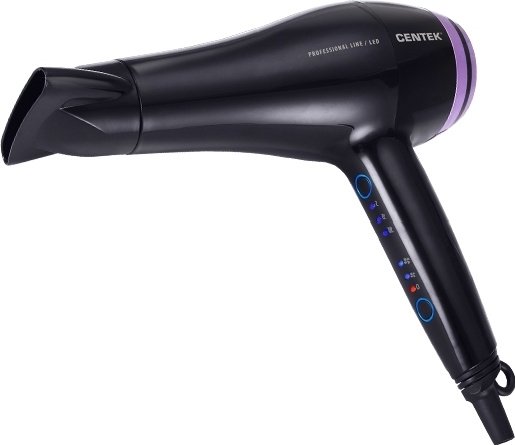 Фен Centek CT 2263 черный 