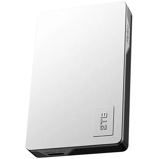 Внешний жесткий диск HDD Netac K338 NT05K338N-002T-30SL 2Tb Silver купить,0