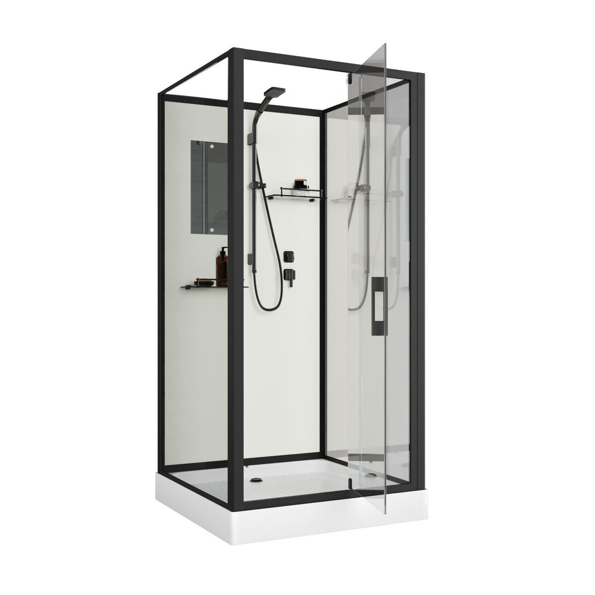 Душевая кабина Niagara Standart ST90/15Q/BL/BK 90х90х200см купить,NaN