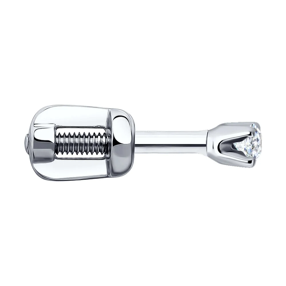 Серьга моно Sokolov 1170006 0.4гр купить,0